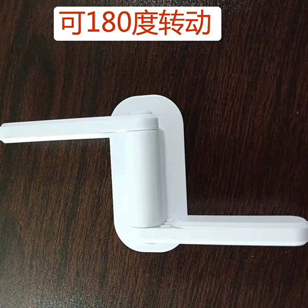 Door handle safety lock